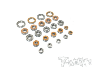 매장입고 TWORKS BBS-MBX8 Precision Ball Bearing Set ( For Mugen MBX8_MBX8T ) 24pcs