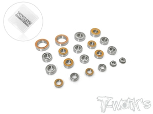 TWORKS BBS-S12-2 Precision Ball Bearing Set ( For SWORKZ S12-2 )20pcs