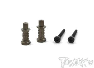 입고완료 TWORKS TO-240-K-4 Hard Coated 7075-T6 Alum. Shock Standoffs +4mm (For Kyosho MP9 TKI3/TKI4,MP9e EVO/ MP10) 2pcs.