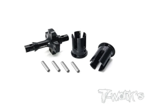 TWORKS TE-TC01-K Alum. Front Spool ( For Tamiya TC-01 )