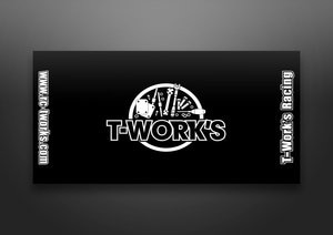 매장입고 TWORKS TT-048-B T-Work의 롤업 피트 매트 120 x 60cm (캐리 스트랩 포함)