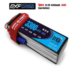 DXF 6S 22.2V 3300mah 100C-200C Lipo 배터리 135MM 44MM 45MM