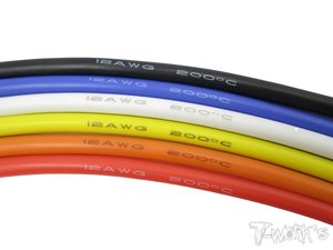 입고완료 TWORKS  EA-026 12 Gauge Silicone Wires 2M