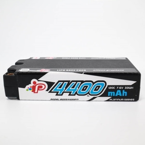 IP Platium 7.6V 4400MAH 120C 쇼티 저중심 리튬 배터리 하이볼티지 HV