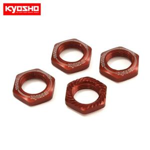 Wheel Nut (Red/4pcs/for Serration) KYIFW472R