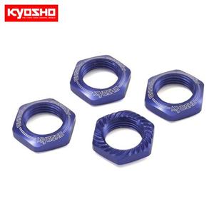 Wheel Nut (Blue/4pcs/for Serration)  KYIFW472BL