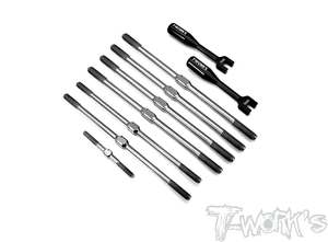 입고완료 TWORKS TB-251 64 Titanium Turnbuckle Set ( For TEKNO NT48 2.0 )