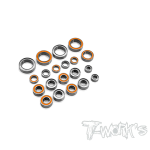 TWORKS BBS-BD11 Precision Ball Bearing Set ( For Yokomo BD11 ) 20pcs.