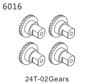 ZD 24T-02 기어 #6016