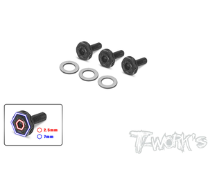 입고완료 TG-073 Steel Low Profile Clutch Screw 3pcs