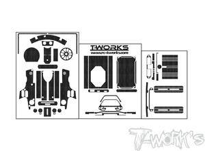 TS-065 Shiny Graphite Sticker ( For Flysky NB4 Pro )