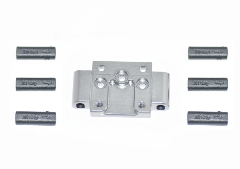 Front bulkhead alu SRX2 (SER500243)