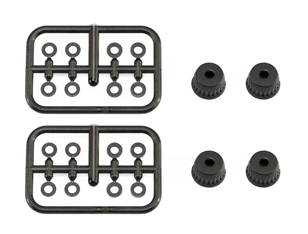 Shock travel limiter 0,75 (8) + 1.25 (4) + caps (4) SRX (SER500651)