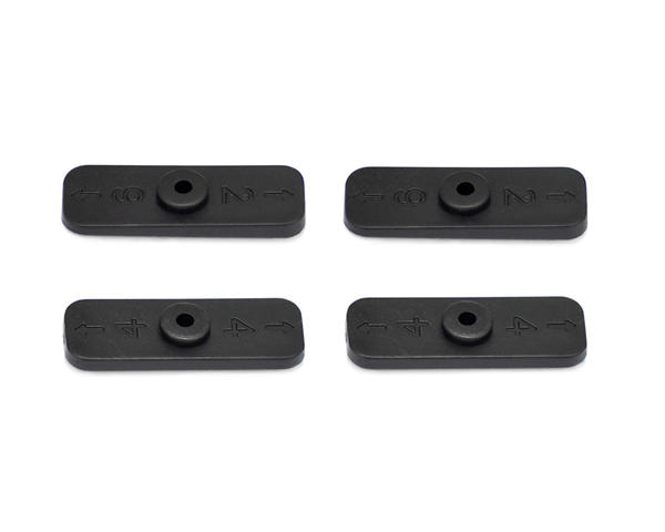 Wing mount plates (2+2) SRX8 (SER600771)