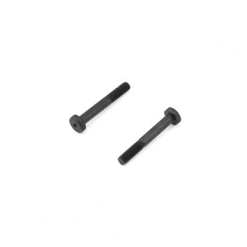 TKR1250 Steering Link Screws (black steel 2pcs)