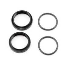 HB67528 Big Bore Shock Spring Adjust Nut (Black/2pcs)