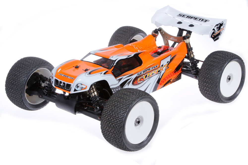 Body 1/8 E-Truggy pre cut orange  (SER170338)