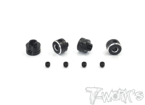 필수 옵션  TWORKS TO-283-T 7075-T6 Alum Antiroll Bar Spacer ( TEKNO EB48 2.0 ) 4pcs.  TKR9090A 대체품