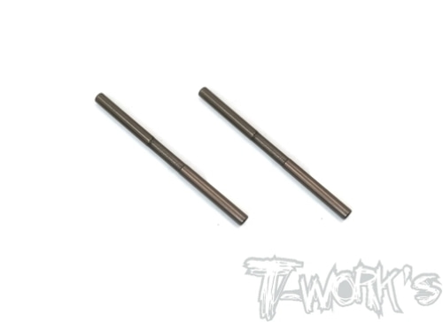 매장입고 TWORKS  TO-262-MBX-FL DLC coated Front Lower Arm Shaft  4x63.3mm( For Mugen MBX8 / MBX7R ) 2pcs.