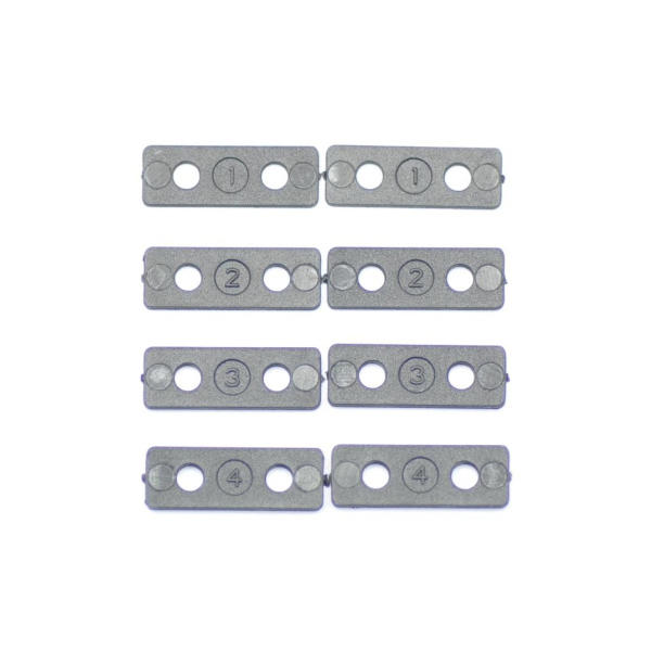 Servo spacers (8)  (SER600500)