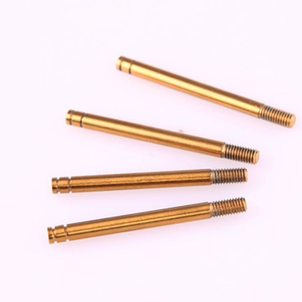 LC racing Ti-Nitride SHOCK SHAFT SET 4pcs #L6089