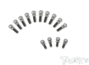 TWORKS TP-092 64 Titanium Ball End set ( For Xray XB2C 2019 )