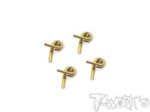 TWORKS TG-062-C 1.1mm Clutch Spring ( For 4 shoes Clutch ) 4pcs.