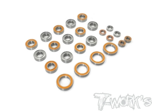 TWORKS BBS-XB8E&#039;20 Precision Ball Bearing Set ( For Xray XB8E 2020 ) 22pcs