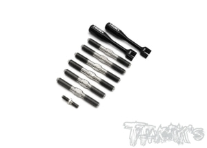 TWORKS TB-210 64 Titanium Turnbuckle Set ( For Serpent SRX8GTE )