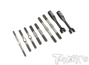 TWORKS TB-187 64 Titanium Turnbuckle Set ( For AGAMA A319 )