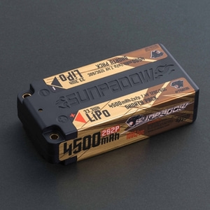 SUNPADOW 4500mAh-2S2P-7.4V-120C  60C Lipo 배터리 쇼티 팩