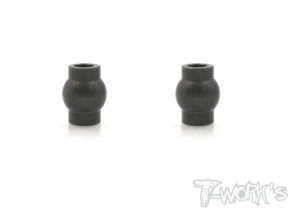 TWORKS TO-199-D 7075 Hard Coated Alum.5.8mm Mounting Ball ( For Xray XB9,XB8,XB8&#039;16,XB8E&#039;16,GTX&#039;17,XB8E&#039;17/ XB8&#039;19/ XB8&#039;20/XB8E&#039;20 ) 2pcs.