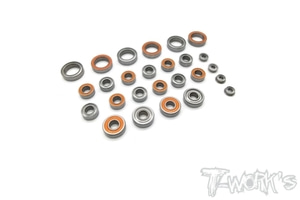 TWORKS BBS-YZ4-SF2 Precision Ball Bearing Set ( For Yokomo YZ-4 SF2 )26pcs.