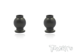 TWORKS TO-199-E 7075 Hard Coated Alum.6.8mm Steering Pivot Ball ( For Xray XB9,XB8,XB8&#039;16,XB8E&#039;16,GTX&#039;17/ XB8&#039;19 ) 2pcs.