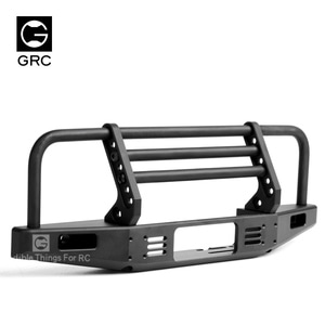 GRC TRX4 SCX10 90046 90047 메탈 프론트 범퍼 # GAX0079G / F 실버 블랙