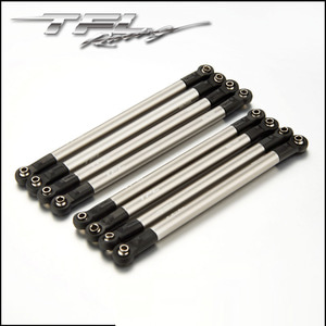 TFL Aluminum 305mm Wheelbase Linkage Rod Set For Axial SCX10 Crawler C1401-104