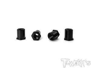 TWORKS TE-TC01-O Alum. Rocker Arm Post ( For Tamiya TC-01 ) 4pcs