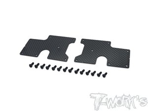 매장입고 TWORKS TO-246-SRX8-RU 흑연 후면 상부 A-arm 보강재 1mm / 1.5mm (Serpent SRX8 / E / EVO GT / GT / GTE / E-Pro / GTE LWB / GT TQ / GTE WC 용)