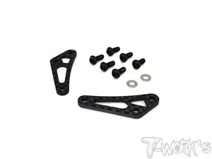 TWORKS TE-TC01-P Graphite Front Stiffeners ( For Tamiya TC-01 ) 2pcs.