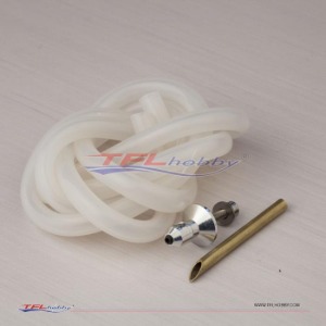 TFL TianFulong Inlet Seat with 4*7mm water pipe, stern scraper, model boat water cooling water intake