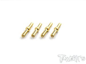 입고완료 TWORKS EA-029-4 4mm Gold Plated Dual Battery Plug ( 4pcs. )