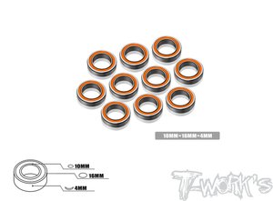 BB-10164-10 10x16x4mm 정밀 볼 베어링(10개)