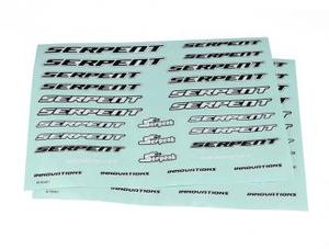 Decal Sheet Serpent medium black-white (2) 190401