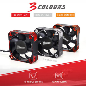 입고완료 ROCKET 50MM ALUMINUM COOLING FAN A2 버전  프리미엄 모터용 8.5V/10000 팬  투톤50 50 15