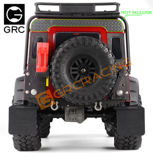 GRC TRX4 스틸 판금 테일게이트 가드 G043BB/BS