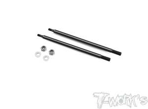 TWORKS TO-261-SRX8 DLC coated Rear Shock Shaft 71mm ( For Serpent SRX8 ) 2pcs