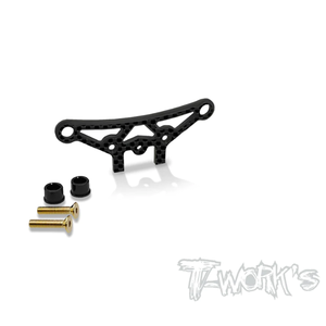 TWORKS TE-203-BD11 Graphite Upper Holder For Bumper ( For Yokomo BD11 )