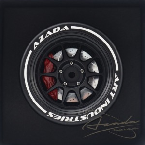 Azada Narrow 10 Spoke Steering Wheel Black/5컬러 Caliper AZ6117