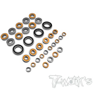 TWORKS BBS-NB482.1 Precision Ball Bearing Set ( For TEKNO NB48 2.1 ) 34pcs