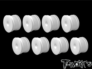 TWORKS TE-218-CW-8 2.2&quot; 12mm Hex Rear Wheels ( For B6.1/B6.2/B64/B74/YZ2/YZ4/ RB7/ZX7/D418/SRX2/SDX4 )